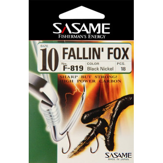 Sasame - Háček Fallin Fox s lopatkou vel.13