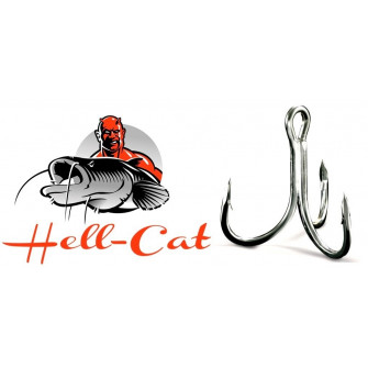 Hell-Cat Trojháček 6X-Strong vel. 4/0 - 5ks
