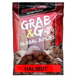 Starbaits Boilie Grab & Go Global Boilies 1kg 20mm - HALIBUT
