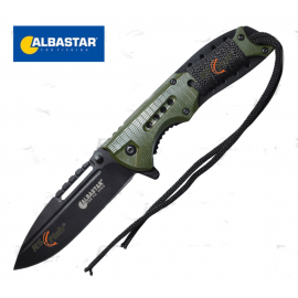 Nůž Albastar vyhazovací - zelený 8744001