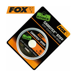 FOX - Camotex Stiff Dark Camo 11.3kg / 20m