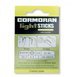 Chemické světlo CORMORAN 4,5mm - modré (2ks) délka 37mm
