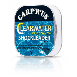 CLEARWATER SHOCK LEADER - 50LB, 20M