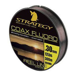 Spro SILON Strategy COAX FLUORO reel line 0,28mm/10lbs/300m BROWN
