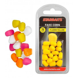 STARBAITS  Plovoucí kukuřice Floating Fake Corn XL Fluo Yellow 10ks 