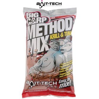 Bait-Tech krmítková směs Big Carp Method Mix Krill & Tuna 2 kg