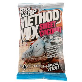 Bait-Tech krmítková směs Big Carp Method Mix Coconut 2 kg