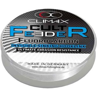CLIMAX CULT Feeder Fluorocarbon - návazcový 25m 0,24mm / 4,7kg