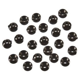 Giants fishing Hlavička černá - beads black 100ks|3.8mm