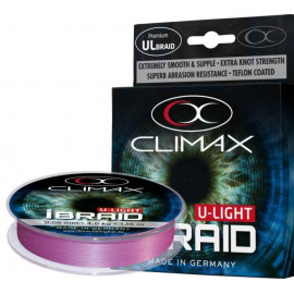 CLIMAX  Pletená šňůra iBraid U-Light fluo fialová 135m/0,10mm/7,5kg