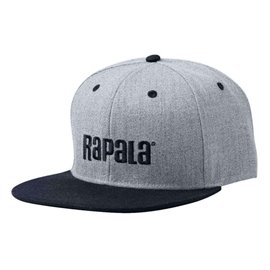 Rapala Cap Flat Brim Grey/Black|APRBCFBGB
