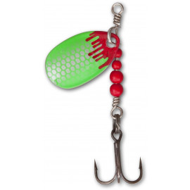 Magic Trout - Plandavka BLOODY UL-Spinner vel. 1 1,75g SILVER GREEN
