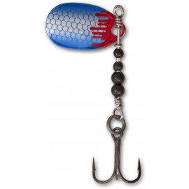 Magic Trout - Plandavka BLOODY UL-Spinner vel. 1 1,75g SILVER BLUE